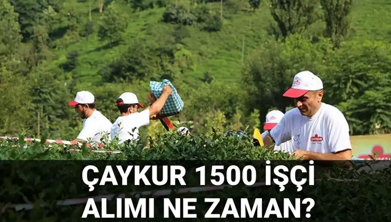 ÇAYKUR İşçi Alımı Kura Çekimi: Tarih ve Süreç Detayları Açıklandı