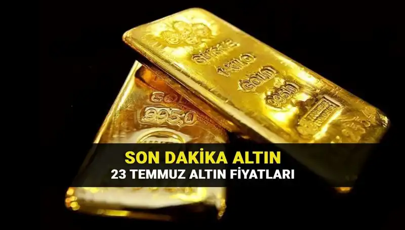 Günlük Altın Fiyatları: 23 Temmuz’da Gram ve Çeyrek Altın Kaç TL?