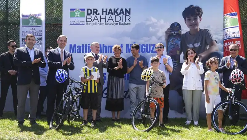 Bahçelievler'de Yepyeni Bir Alan: Mattia Ahmet Minguzzi Skate Parkı Açıldı