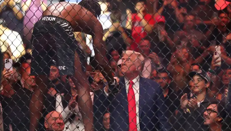 Trump, Beyaz Saray Bahçesinde Tarihi UFC Mücadeleleri Düzenleyecek