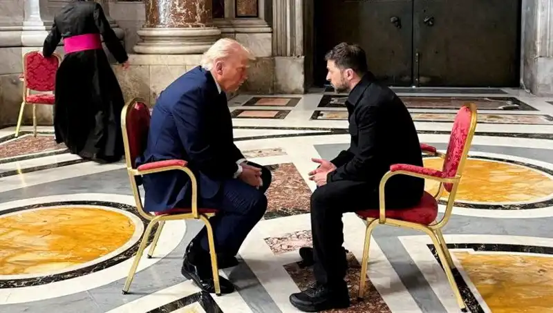Zelenski, Trump ile En İyi Görüşmenin Vatikan'da Yapıldığına Dikkat Çekti