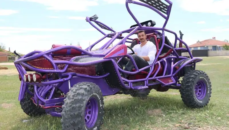 Kendi Arazi Araçlarını Yapan Genç Mucit: Mad Max'ten İlham Aldı