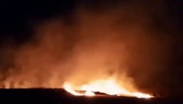 Tekirdağ'da 20 Dekar Buğday Alanı Alevlere Teslim Oldu