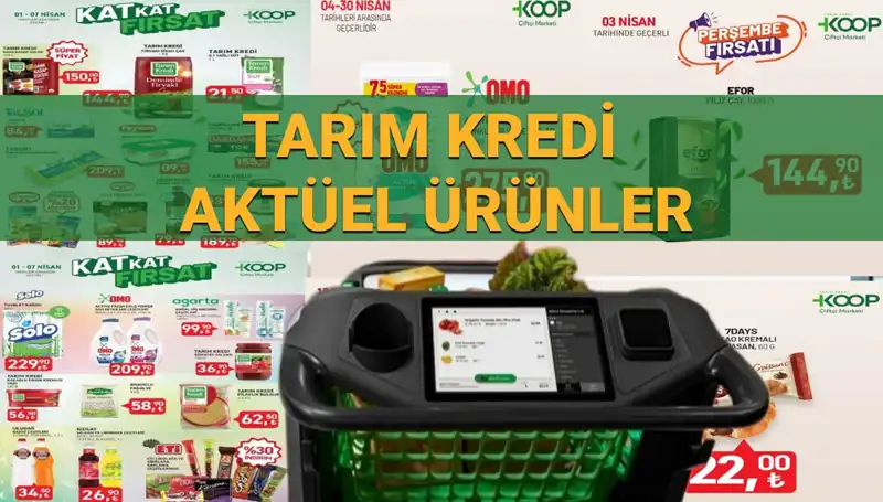Tarım Kredi Marketleri'nde Nisan Fırsatları: İndirimli Ürünlerde Kaçırılmayacak Şans!