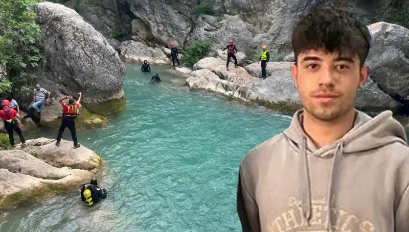 Kayonda Suya Düşen Genç Muhammet'in Akıbeti Korkutuyor